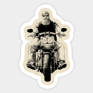 Biker Sticker